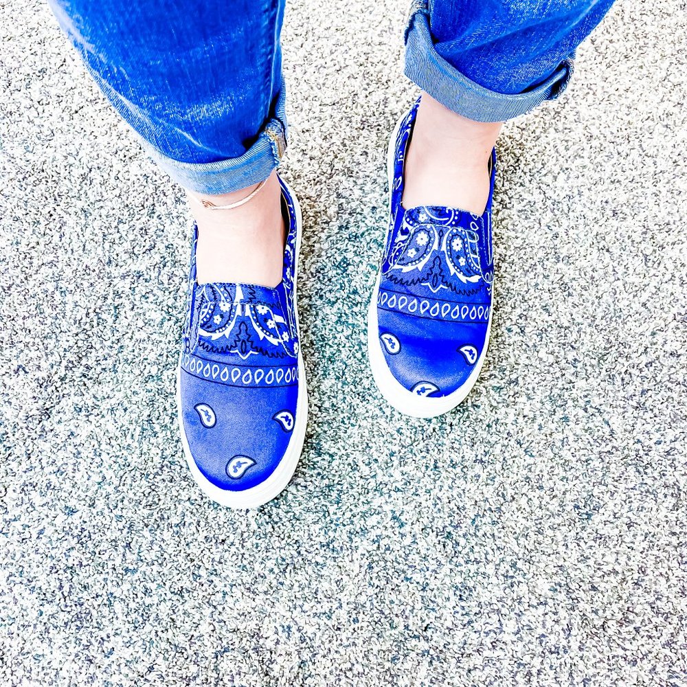 Bandana Slide on Sneaker